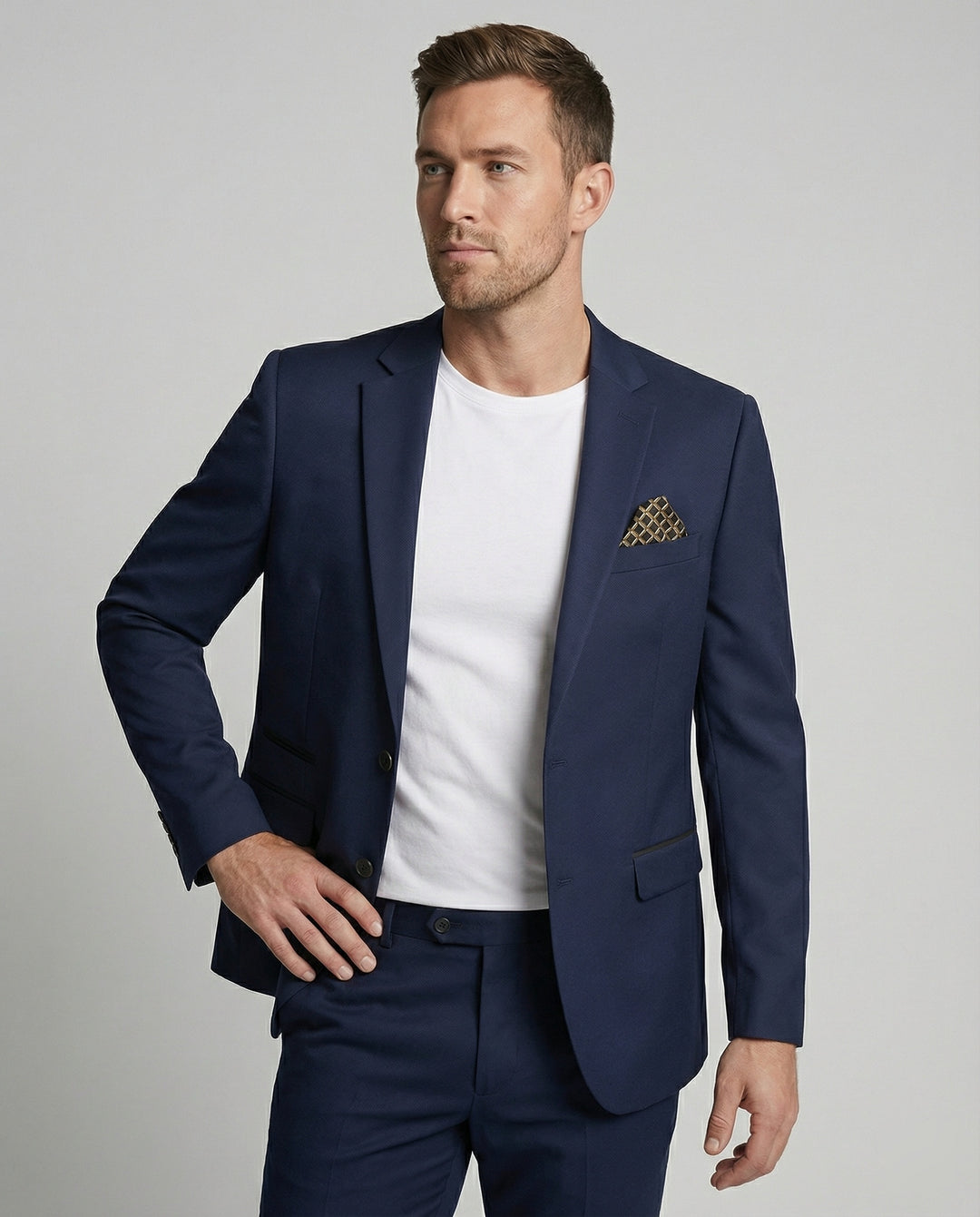 Modische Elegante Herrenjacke Satin