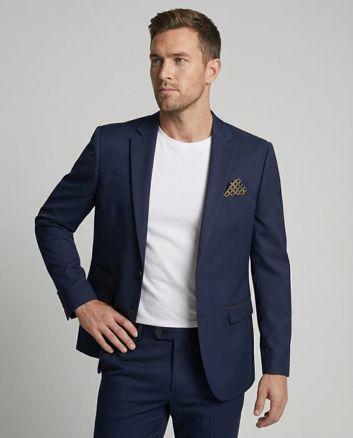 Modische Elegante Herrenjacke Satin
