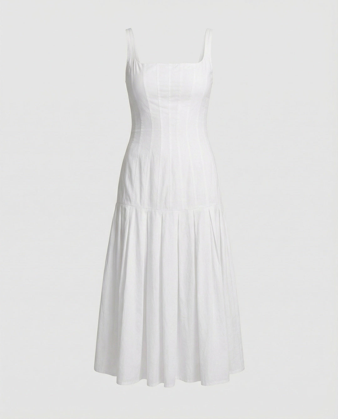 Damen Midikleid mit elegantem Schnitt