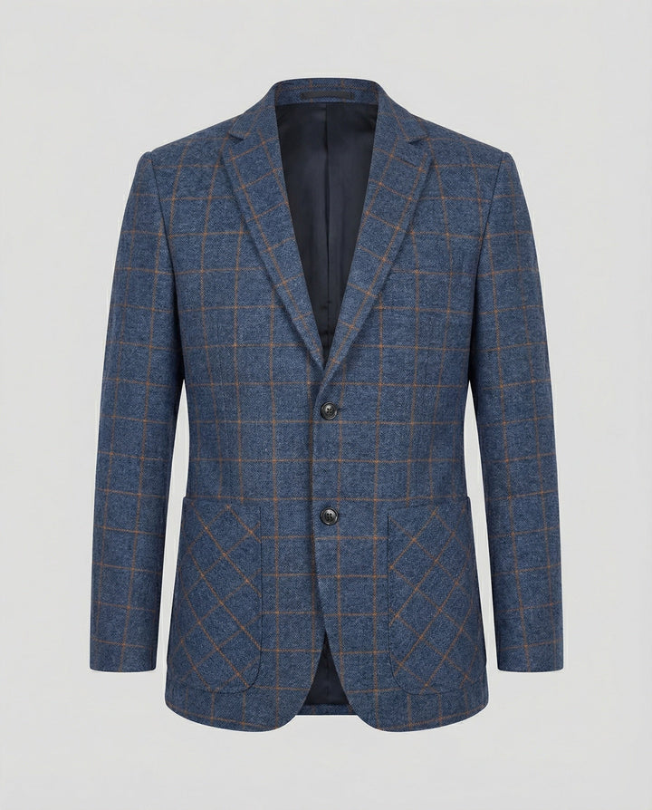 Herren Karosakko Slim Fit Business