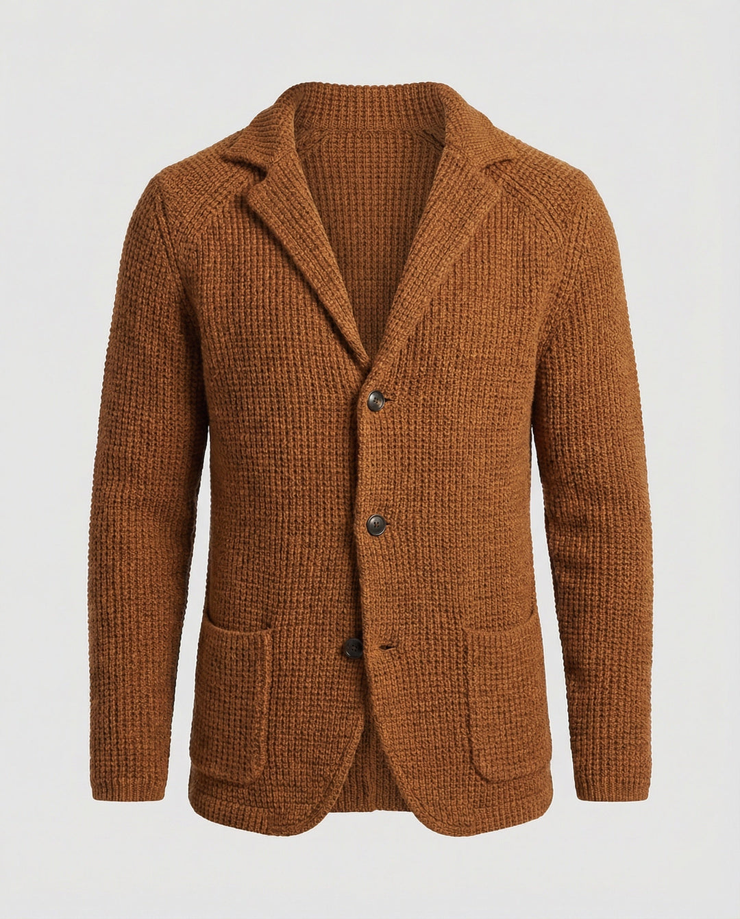 Herren Strickblazer mit Reverskragen