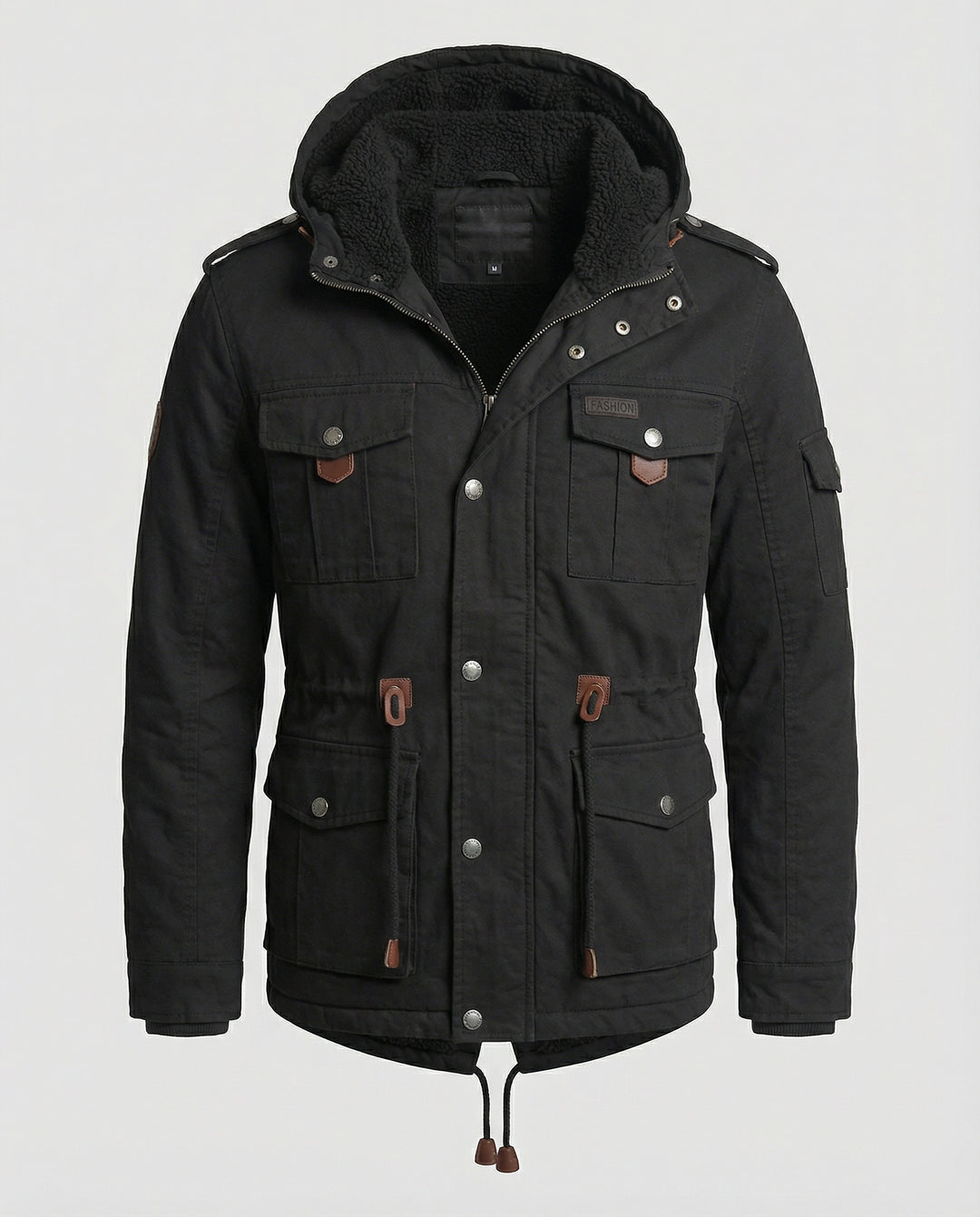 Warme Gefütterte Winterjacke