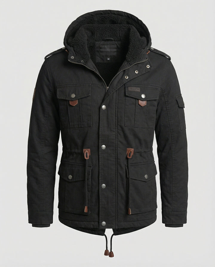 Warme Gefütterte Winterjacke