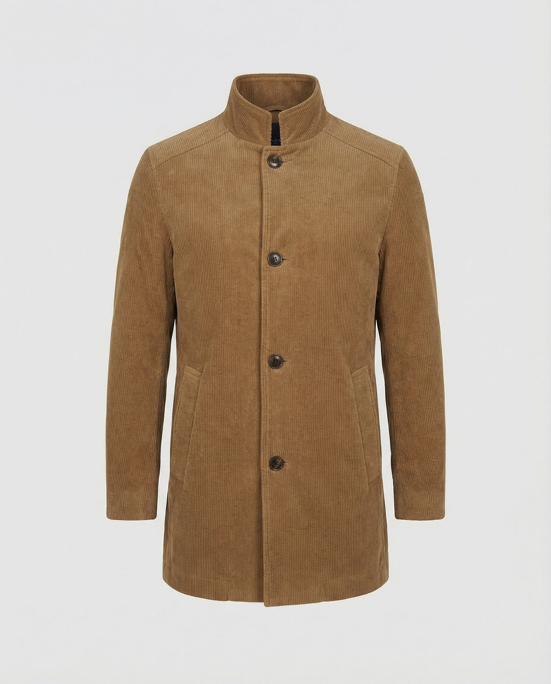 Herren Cordjacke mit hohem Kragen