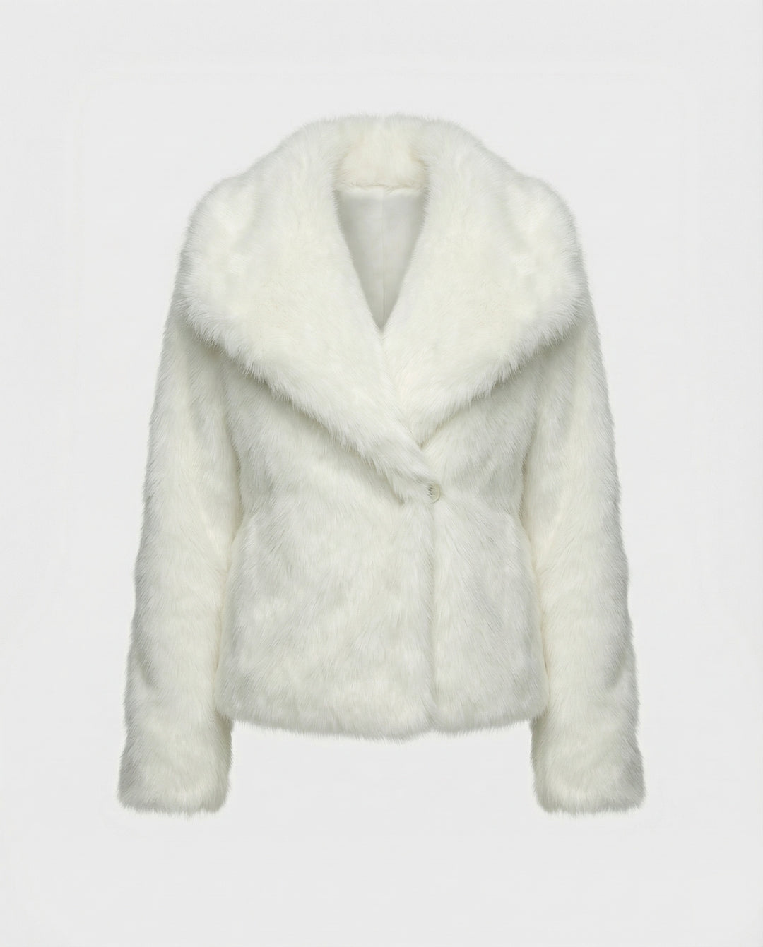Luxuriöse Weiche Pelzjacke Damen