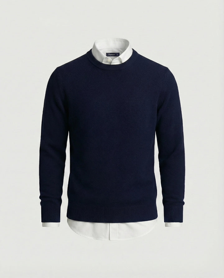 Luxuriöser Kaschmirpullover Herbst