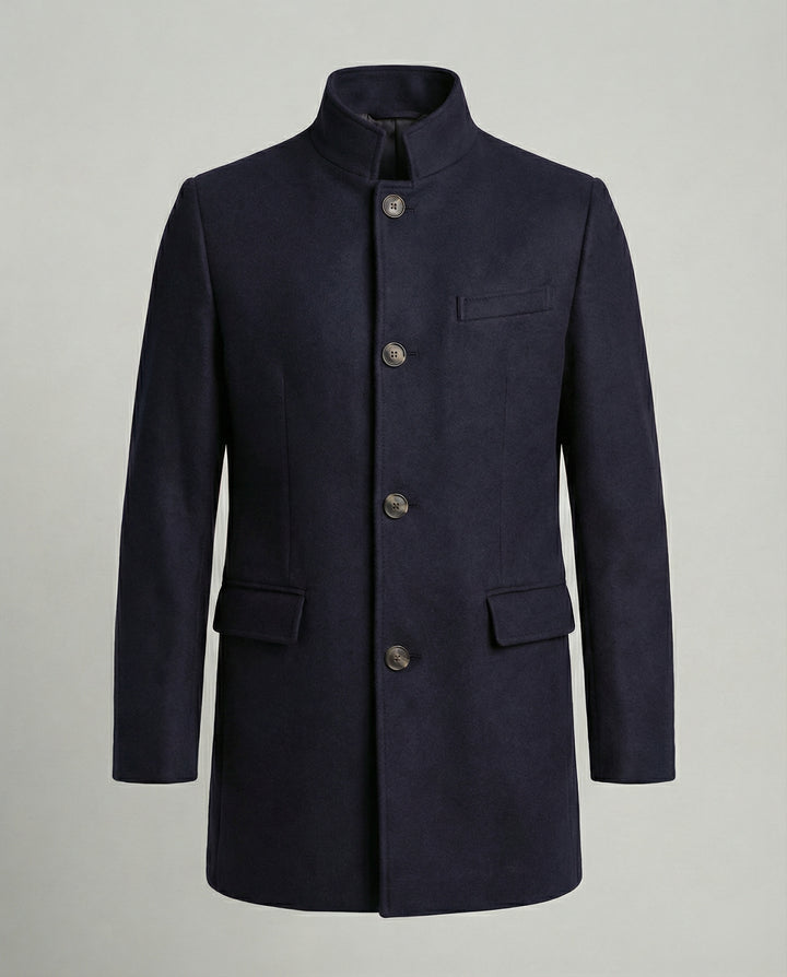 Eleganter Herrenmantel Warm