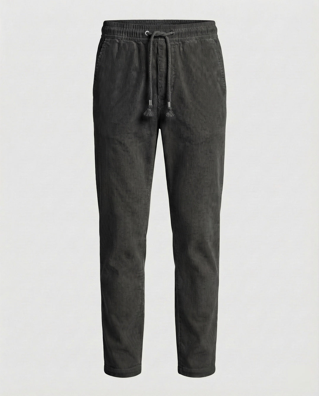 Herren weite Cordhose mit hoher Leibhöhe