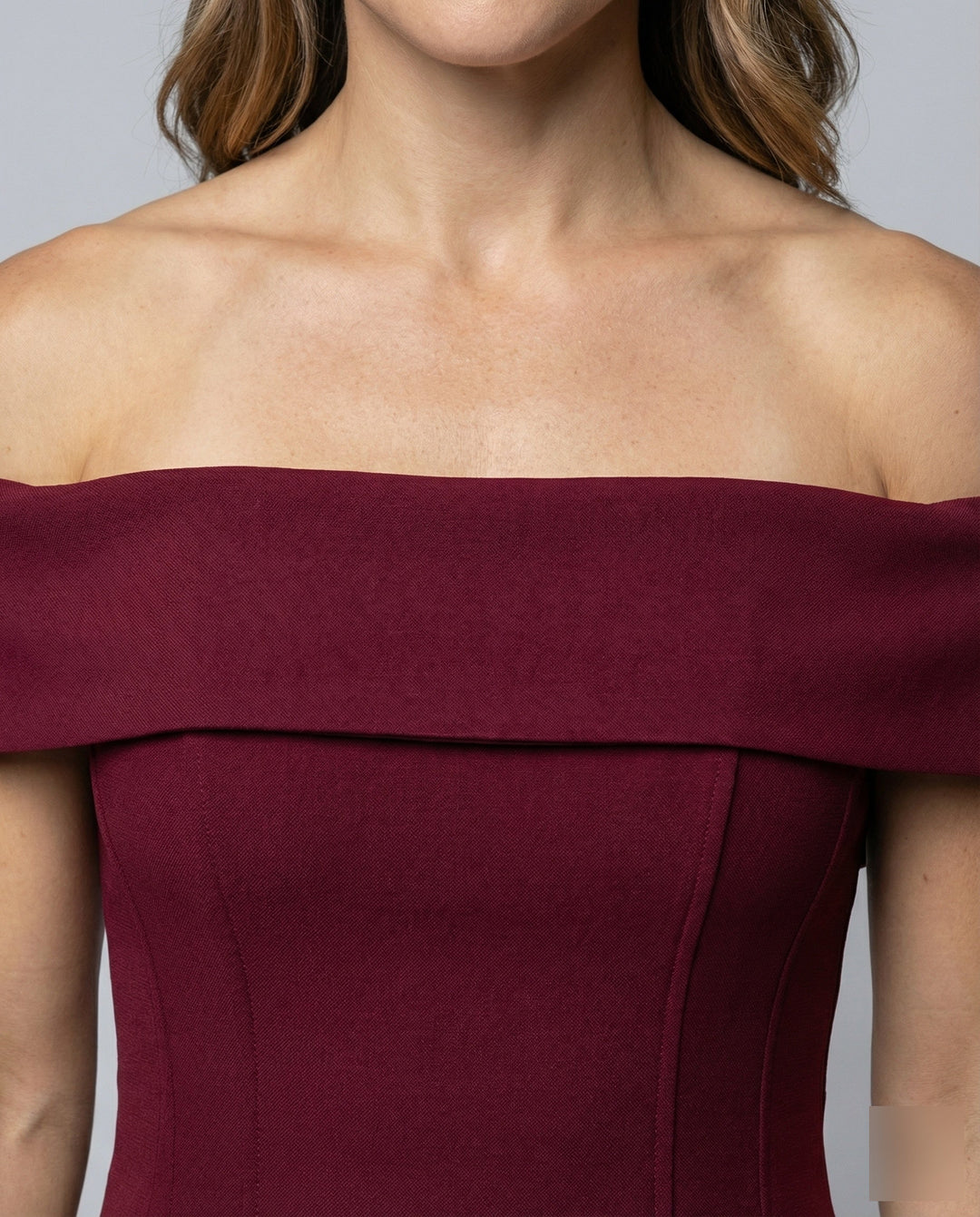 Damen langes Hemdjacken-Cardigan mit Plissee