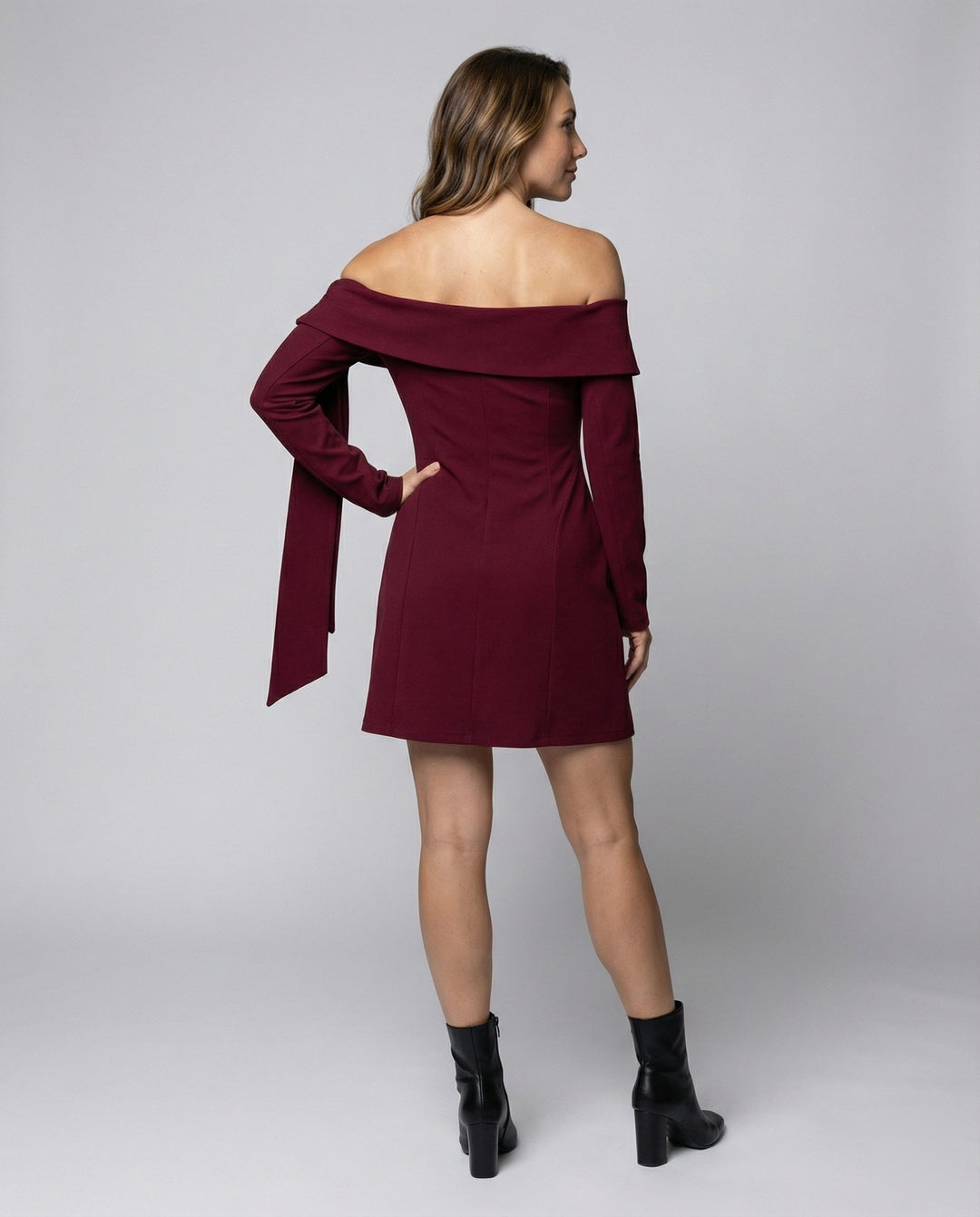 Damen langes Hemdjacken-Cardigan mit Plissee