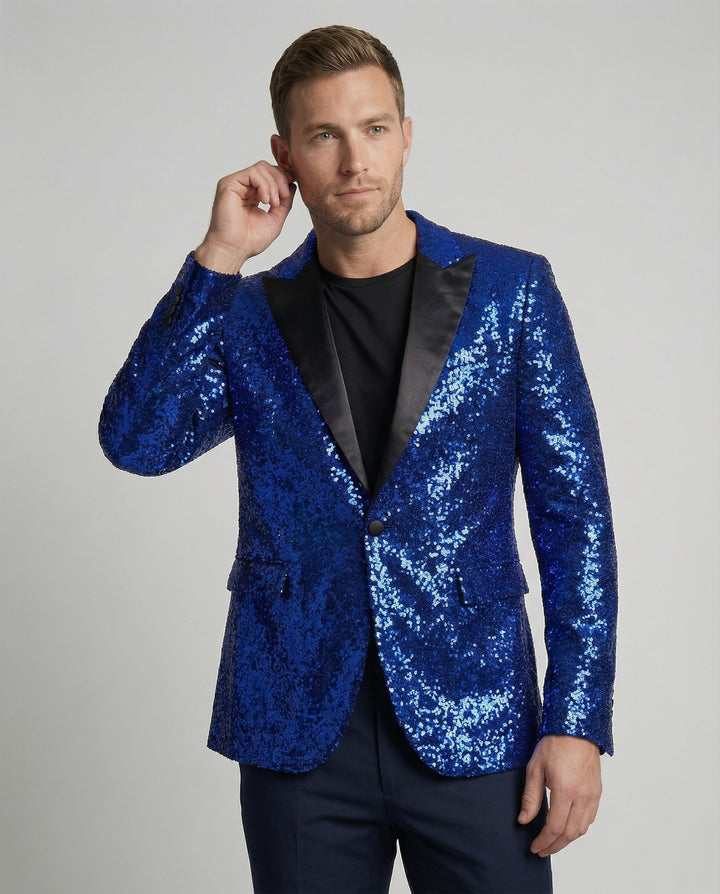 Glamouröser Pailletten Blazer
