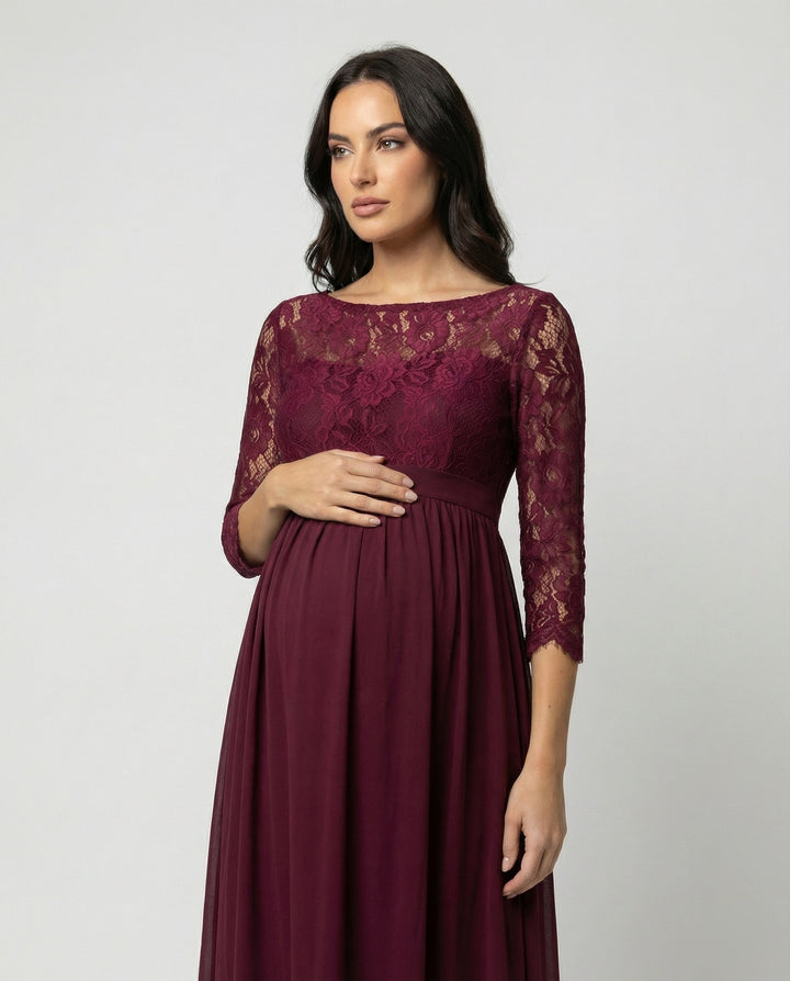 Elegantes Umstands Abendkleid
