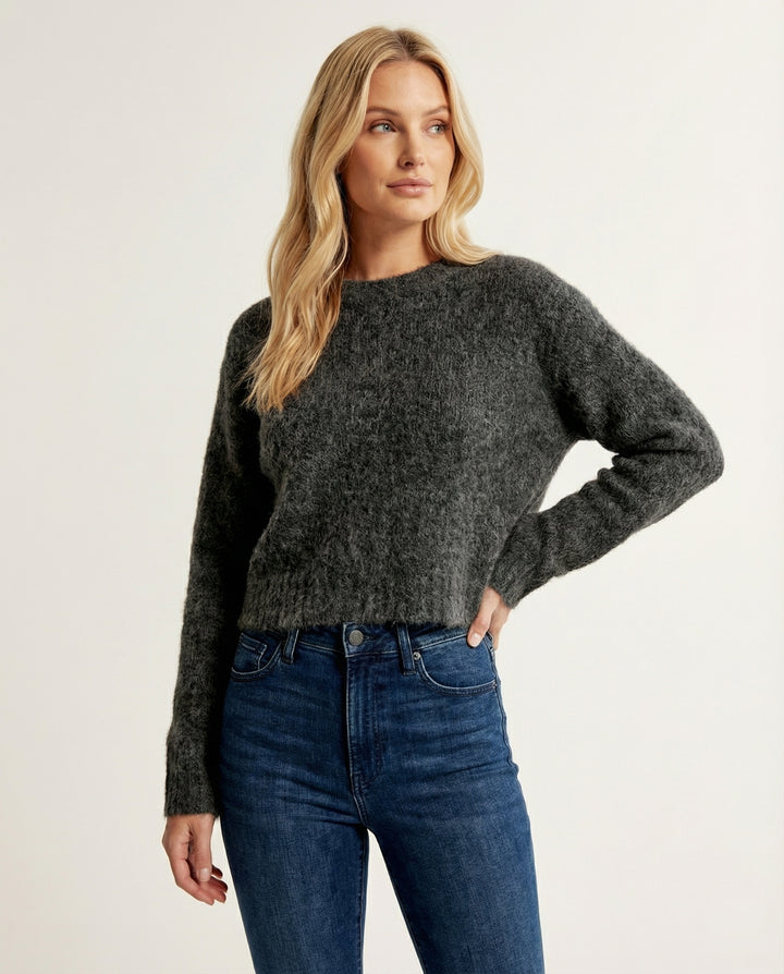Luxe Mohair Oversized Pullover