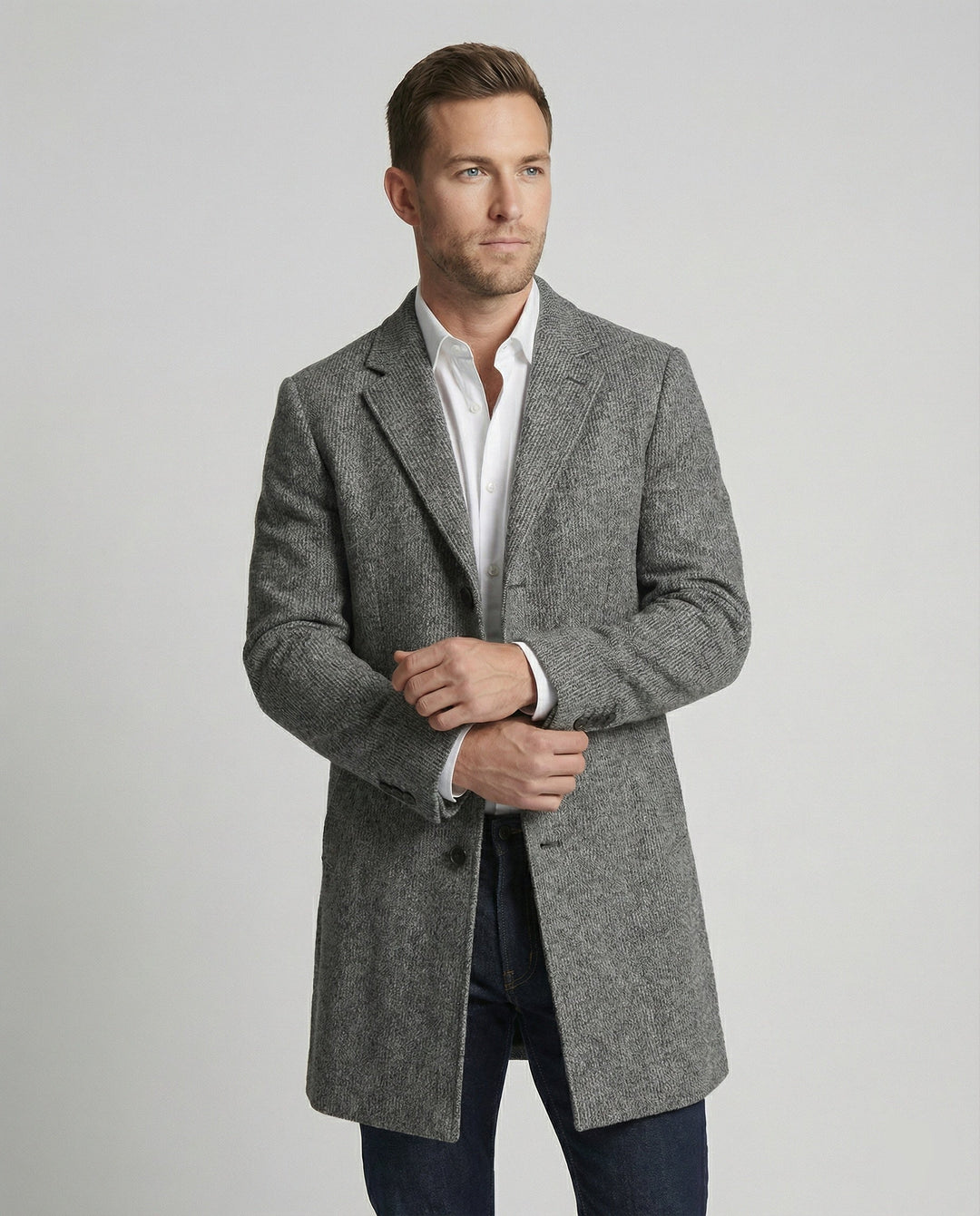 Herren Herbstmantel elegant